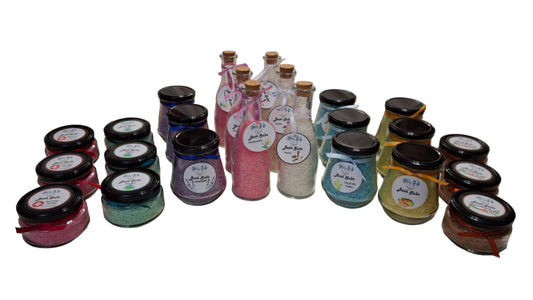 Bottles of Bath Salts