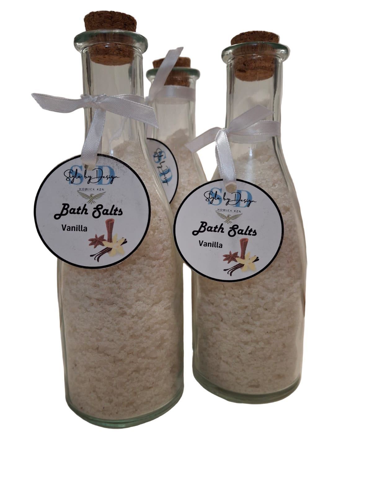 Bottles of Bath Salts variant Vanilla