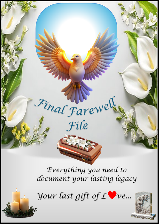 Final Farewell File - Stationery Kit