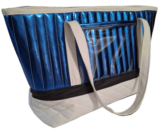 Sparkling Blue Large Tote Bag