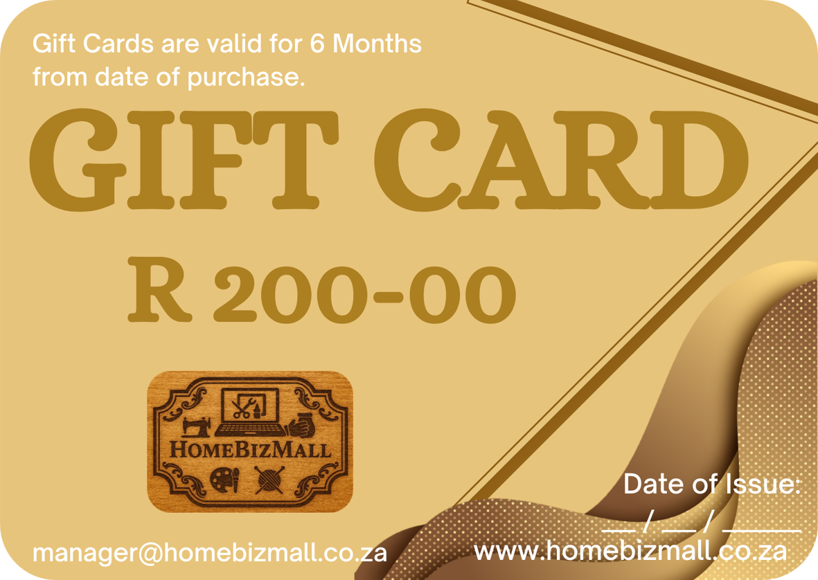 HomeBizMall Gift Card